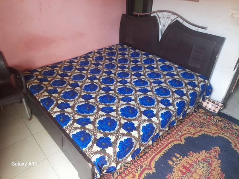 Double Bed With Matress 2