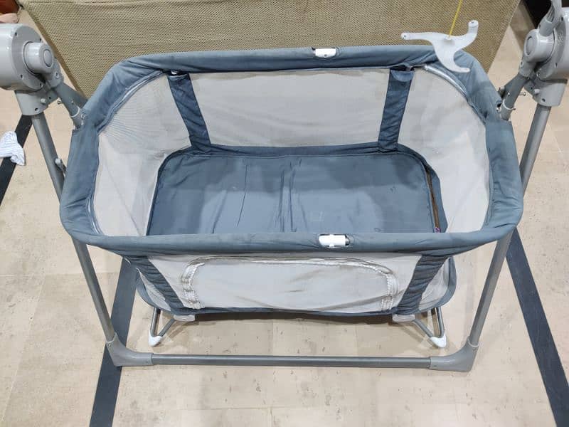 Baby swing & baby cot for sale. 1