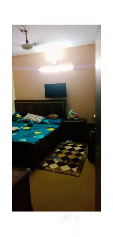 3 Bed DD Flat for Sale Opposite Aladin Park Gulshan e Iqbal Block 10A 0