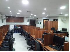 Fully Furnished Area 850 Square Feet Office Available For sale Real Pictures In Main Boulevard Road Gulberg 3 Lahore