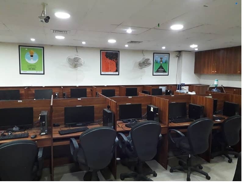 Fully Furnished Area 850 Square Feet Office Available For sale Real Pictures In Main Boulevard Road Gulberg 3 Lahore 7