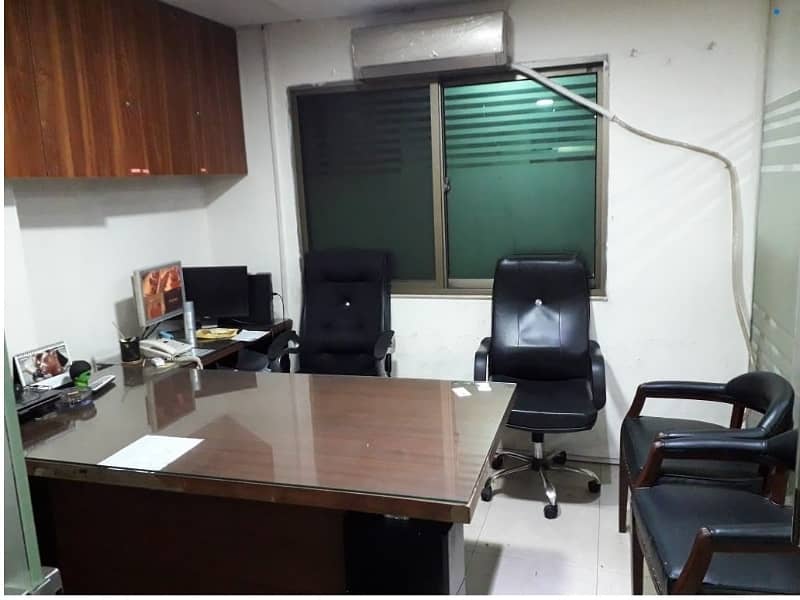 Fully Furnished Area 850 Square Feet Office Available For sale Real Pictures In Main Boulevard Road Gulberg 3 Lahore 10