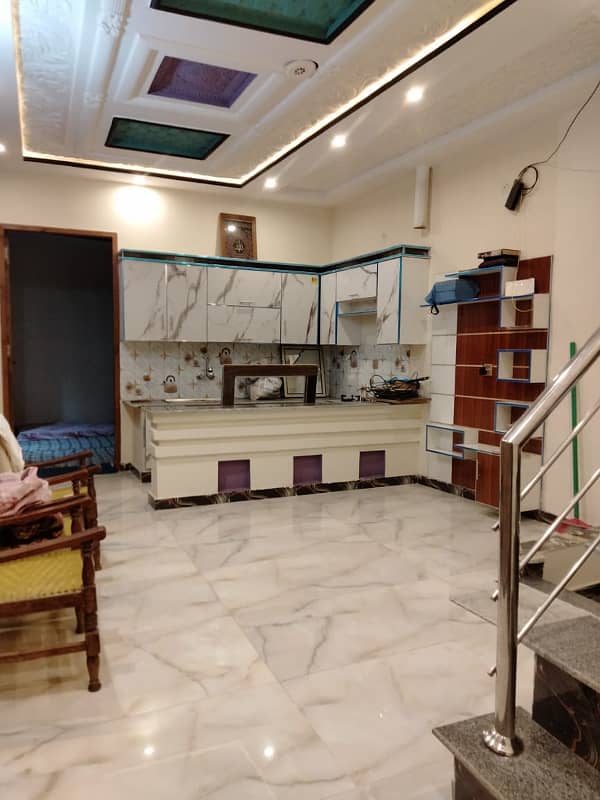 3 Marla Spanish Brand New Triple Storey House Urgent For Sale Prime Location Near Scheme Mode Multan Road In Sabzazar 2