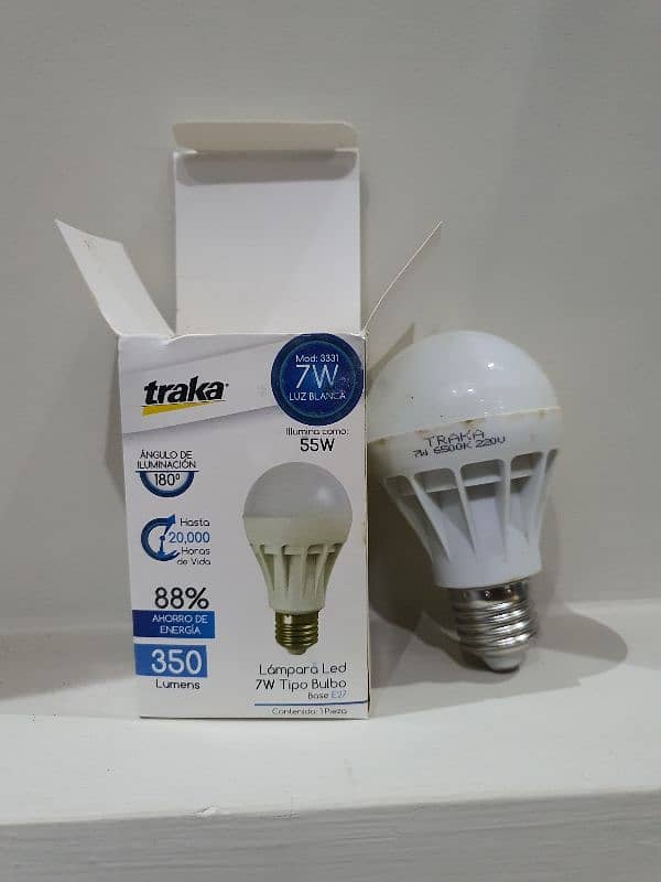 Bulb Available on wholesale price. 7w , 9w , 12w 2