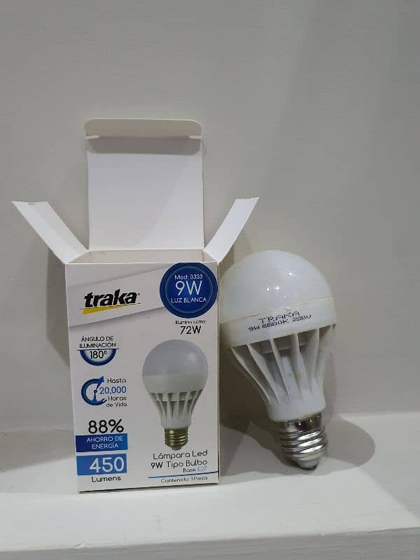 Bulb Available on wholesale price. 7w , 9w , 12w 5