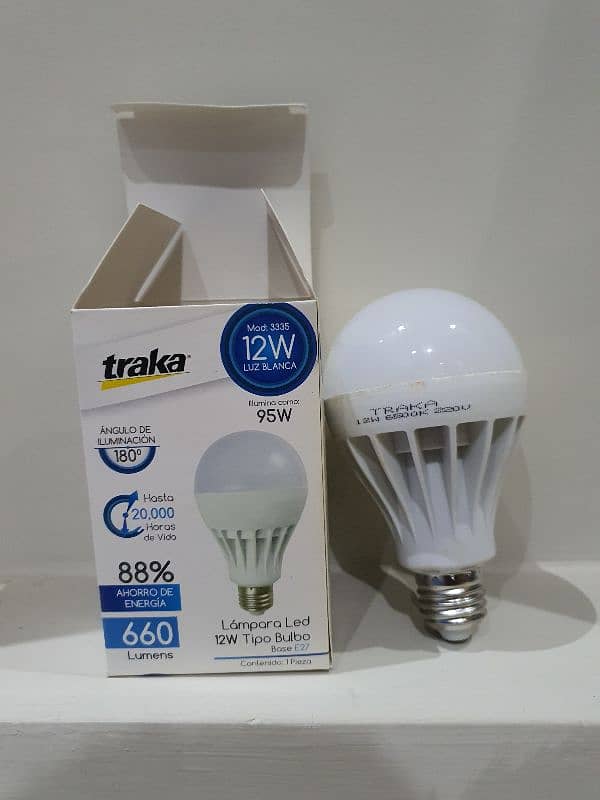 Bulb Available on wholesale price. 7w , 9w , 12w 8