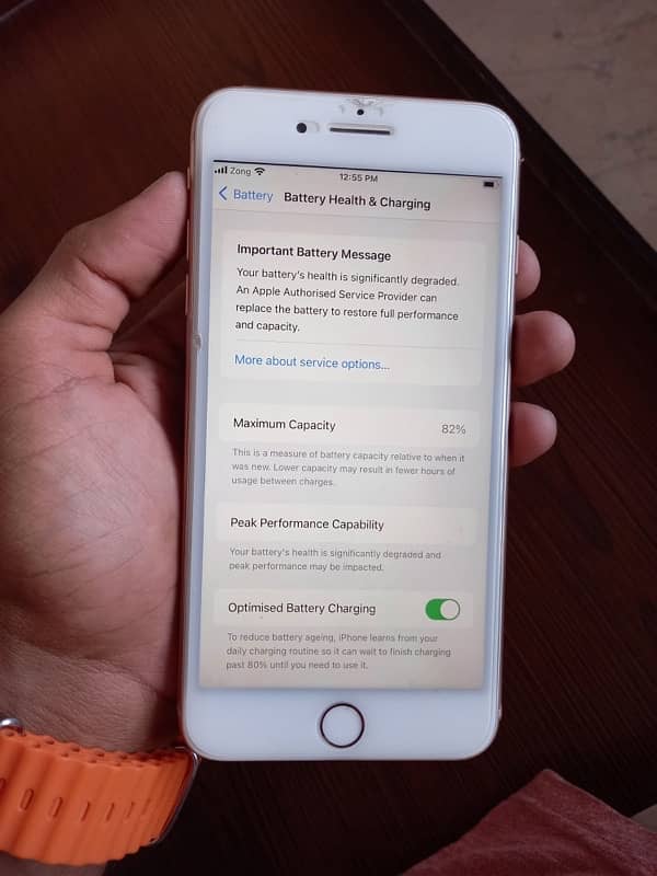 iPhone 8plus pta approved 256 gb 5