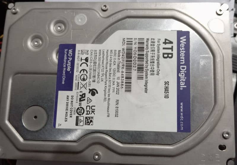 4 tb hard drive 0