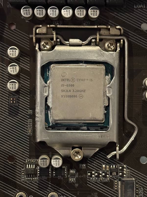 Core i5-6500 with Gigabyte motherboard and GPU 0