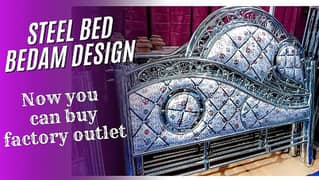 steel beds badam design