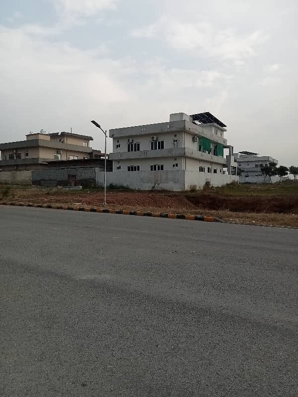 14 MARLA GROUND PORTION FOR RENT WITH GAS IN CDA APPROVED SECTOR F 17 MPCHS ISLAMABAD 49