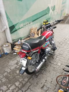 Honda CD 70 2024 Model – Like New Condition