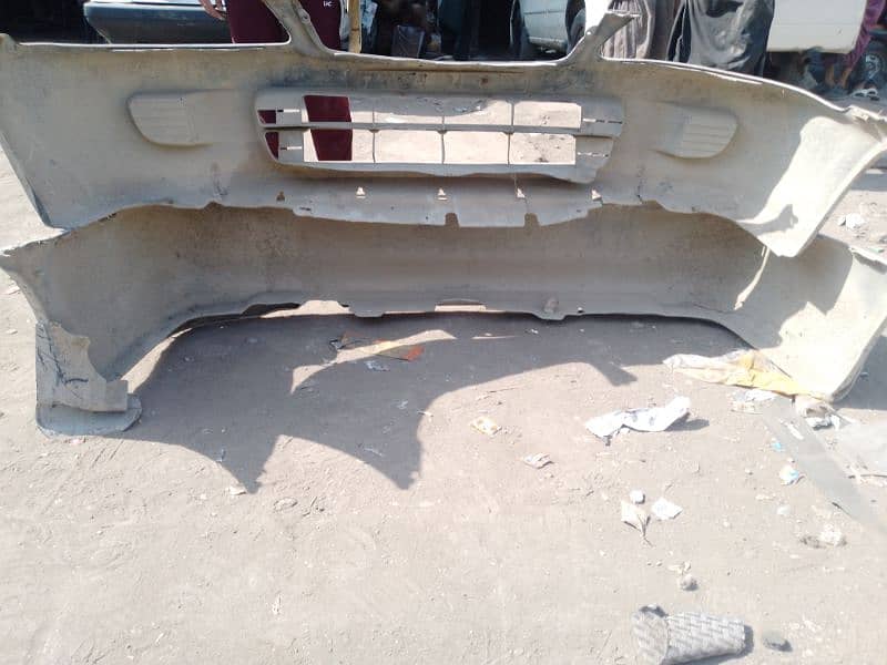 Honda City 2001 model back and front bumpers 1