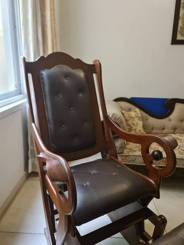 Wooden Rocking (swing) Chair 2