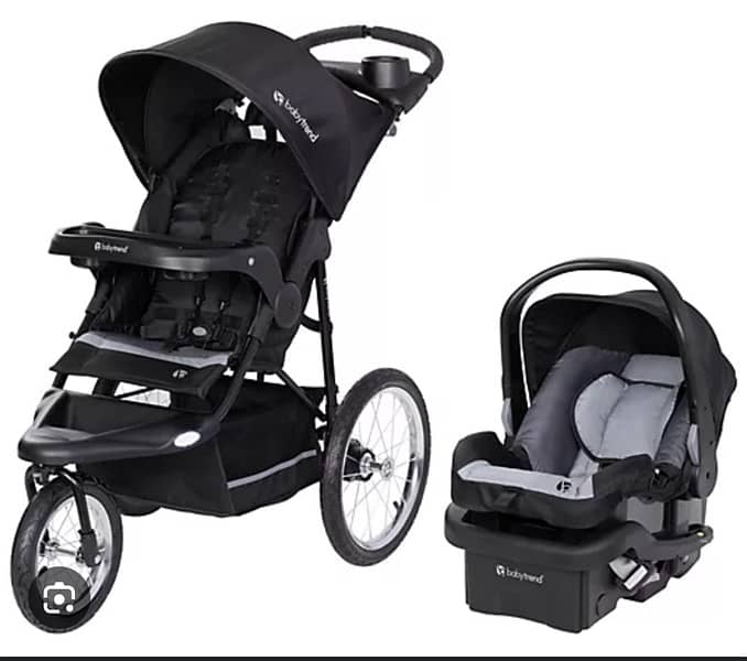 baby trend xcel r8 stroller and car seat 0