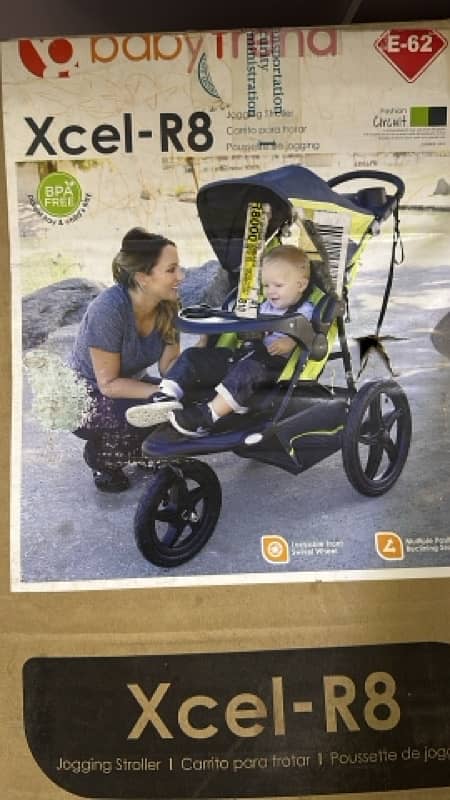 baby trend xcel r8 stroller and car seat 2