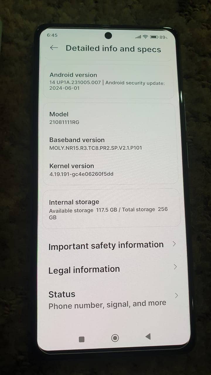 Xiaomi MI 11T 8+8 / 256gb mobile Phone 10/10 5