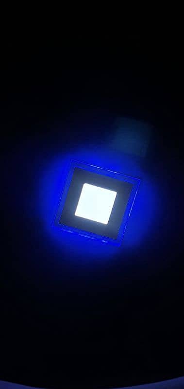 LED Square Blue border lights 4