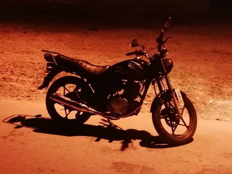 Suzuki gs150se black still all genuine bike for sale 2