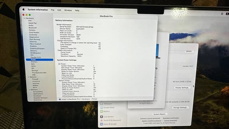 Macbook Pro M1 16 inch brand new 7