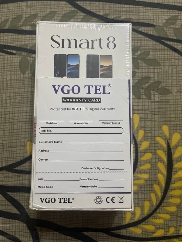 VGO TEL SMART 8 BOX PACKED SEALED 1