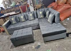 L shape sofa / 5 seater sofa / wooden sofa / Sofa for sale