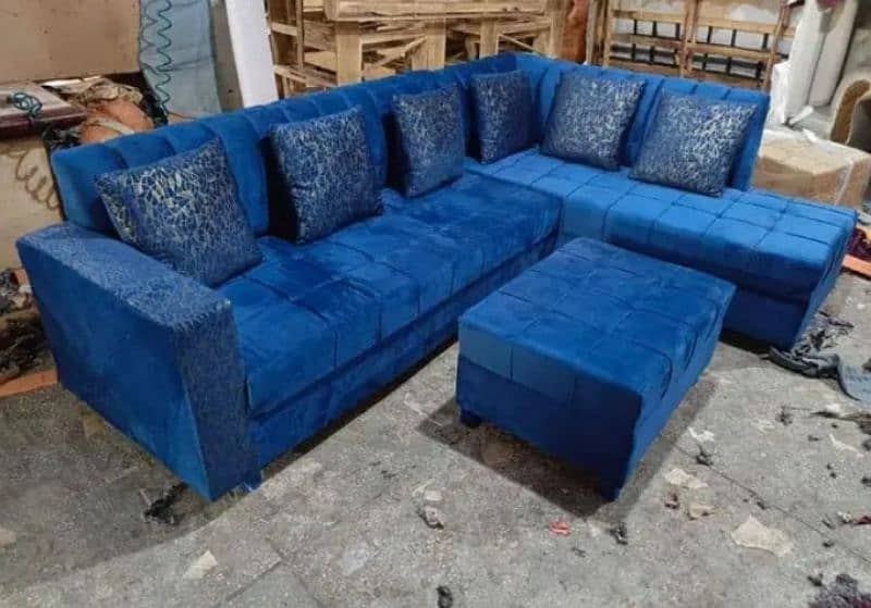 L shape sofa / 5 seater sofa / wooden sofa / Sofa for sale 3