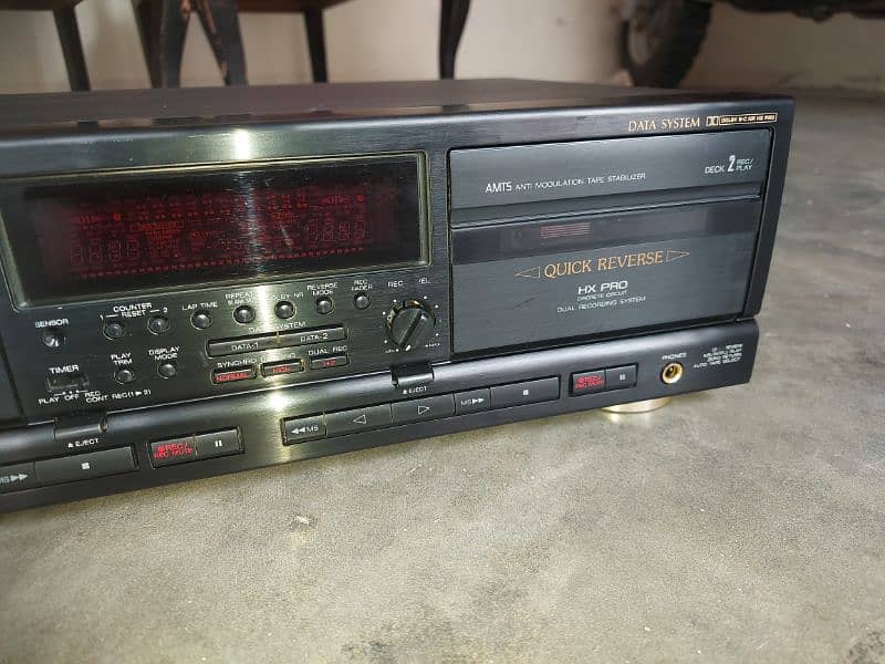 aiwa Stereo Dubble Cassette Deck modle No AD WX 929 2