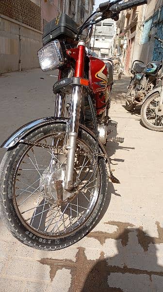 Honda CG125 2004 Lahore number 4