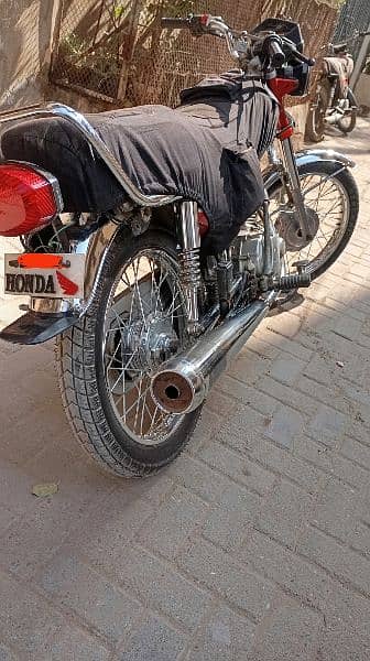 Honda CG125 2004 Lahore number 8