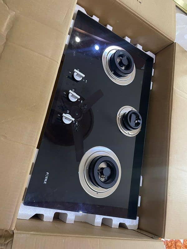 FOTILE 3 BURNER HOB ! IN WARRANTY 0