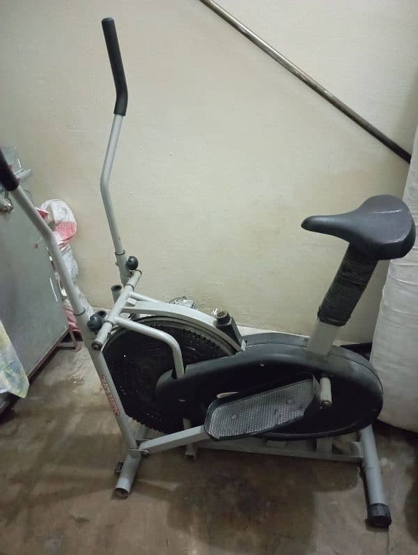 Exercise Cycle, Slimline Black 1