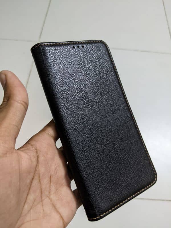 Pixel 4a 5g leather flip cover 1