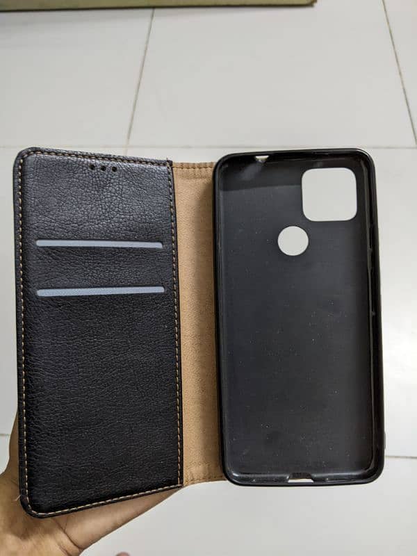 Pixel 4a 5g leather flip cover 2