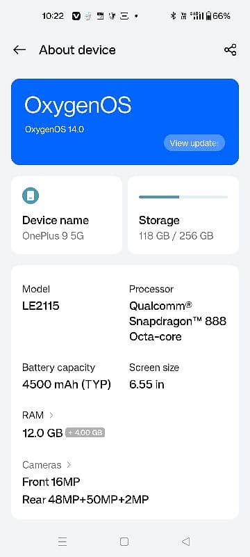 one plus 9 5