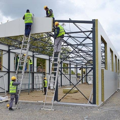 prefabricated buildings / steel structure / Dairy Farm Sheds 3