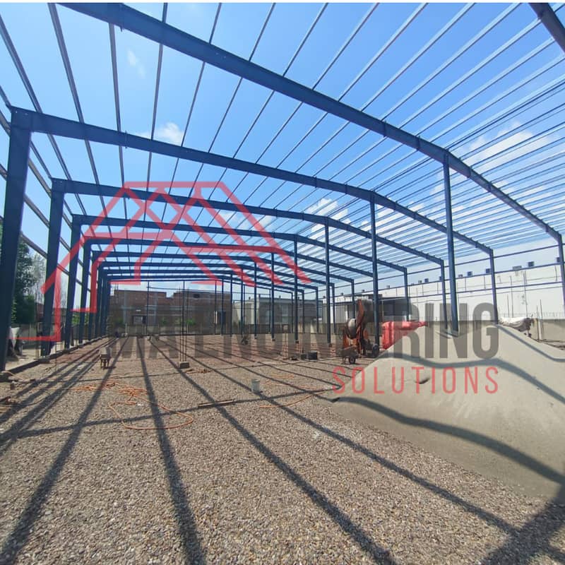 prefabricated buildings / steel structure / Dairy Farm Sheds 8