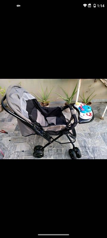 Baby big size foldable Pram 1