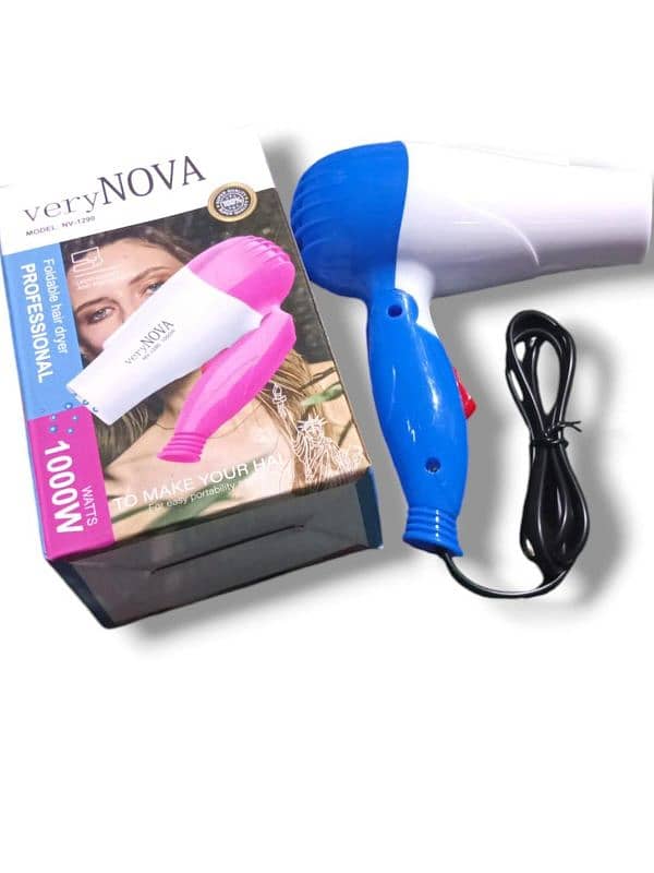 Low noise & safe hair dryer 1