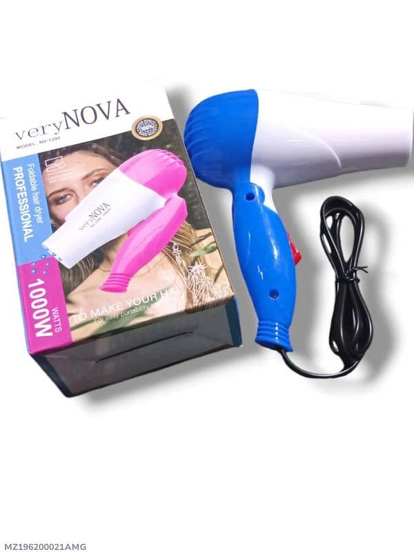 Low noise & safe hair dryer 2