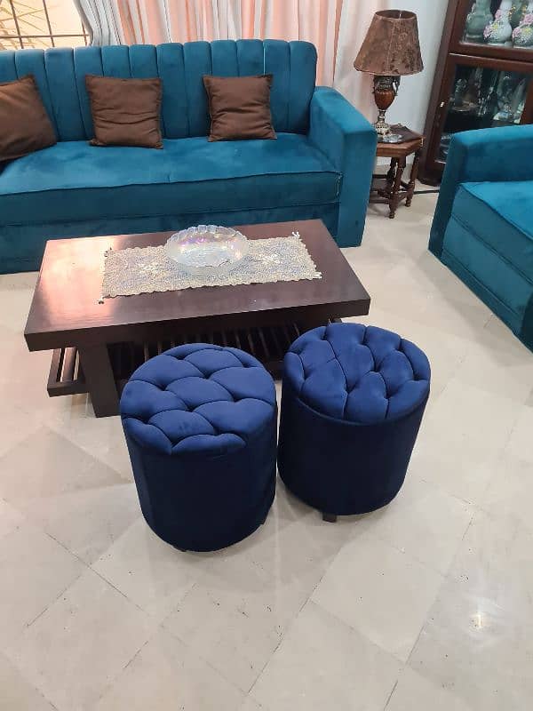 Ottoman stool pair 3