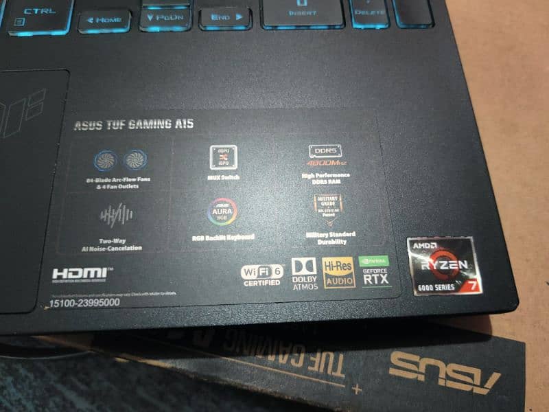 Asus Tuf Gaming Laptop Ryzen 7 Processor 2