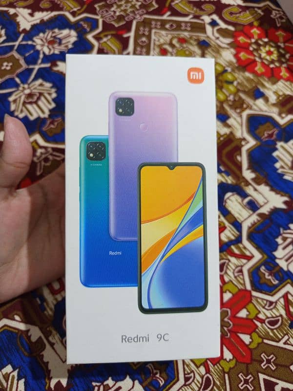 mi redmi 9c mobile phone  for sale condition good just 1.5 years used 0