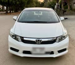 Honda Civic Prosmetic 2014 like new white beauty