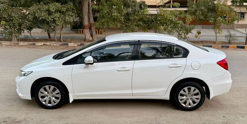 Honda Civic Prosmetic 2014 like new white beauty 17