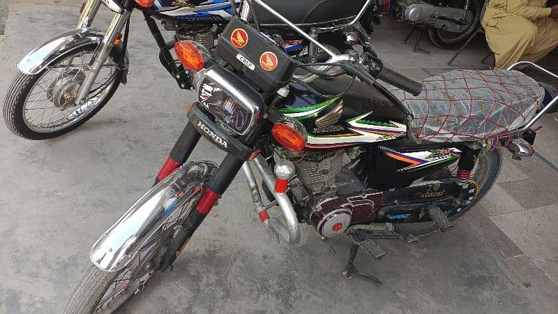 Honda cg 125 Karachi 03027746711 5