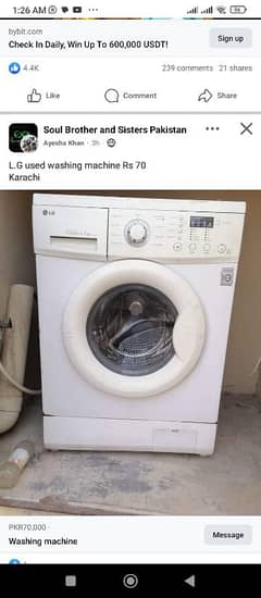 washing machine automatic