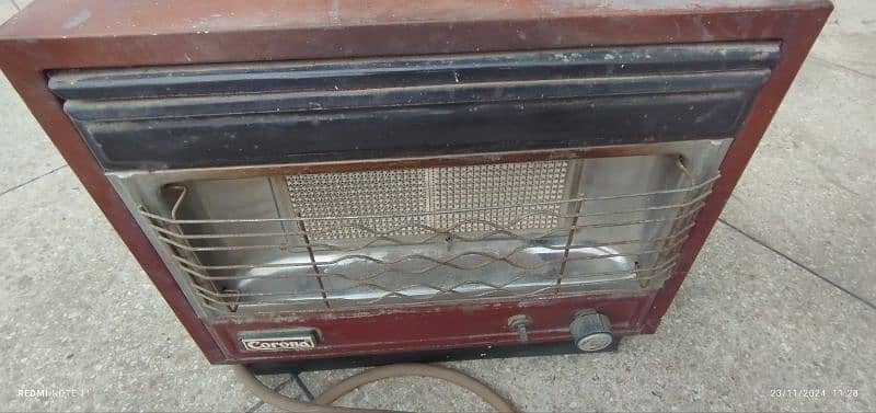 Corona Gas Heater with pipe 2