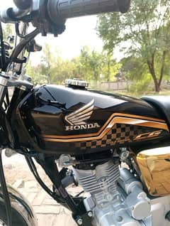 Honda 125 2024 self start gold