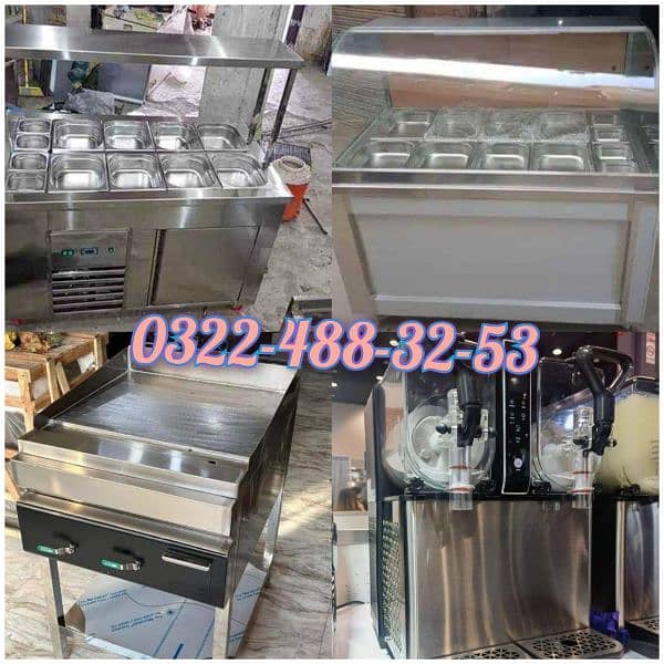 Pizza Oven Fryer Slush dough Mixer Fast food grill used new Pizza Oven 2